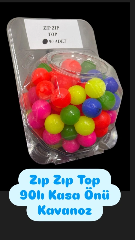 ZIP ZIP TOP KASA ÖNÜ / 90LI KAVANOZ